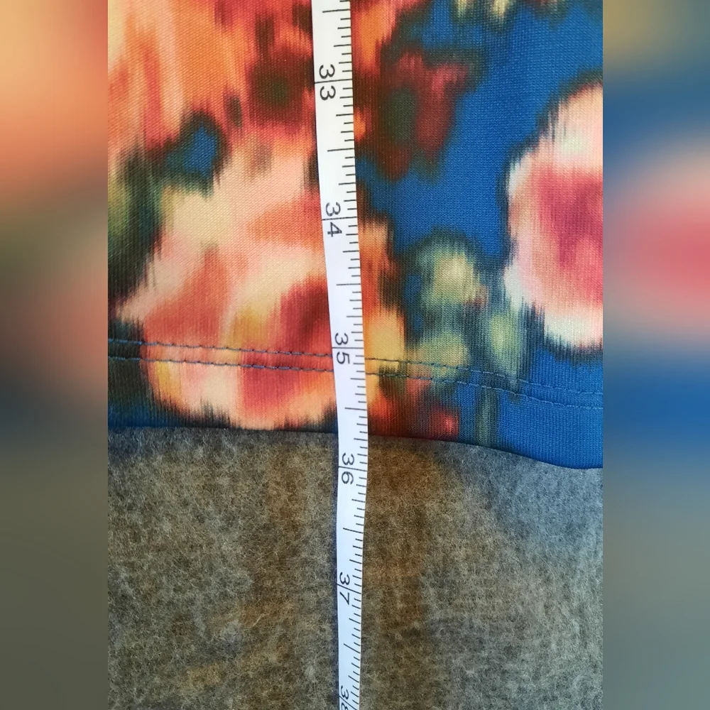 Kut From The Cloth Dress Womans 2 Blue Floral Sleeveless Formal Party Whimsical - Picture 8 of 13